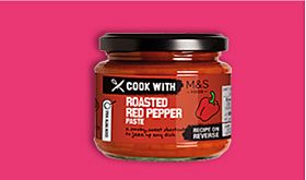 Cook with M&S roasted red pepper paste