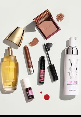 A selection of branded beauty products. Shop beauty brands.