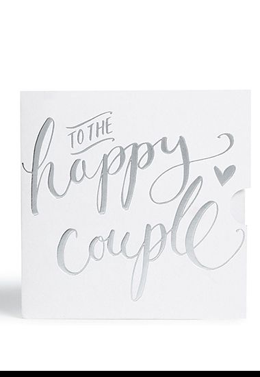 Gift card with a wedding theme. Shop gift cards