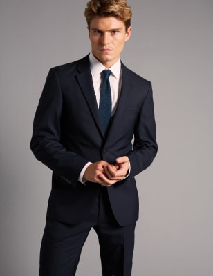 Big & Tall Tailored Fit Wool Suit