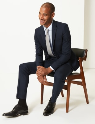 Navy Modern Slim Fit Suit
