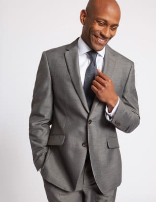 Big & Tall Grey Tailored Fit Suit