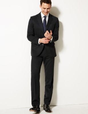 Charcoal Regular Fit Suit