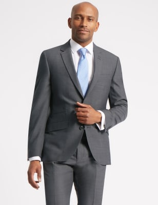 Grey Tailored Fit Suit