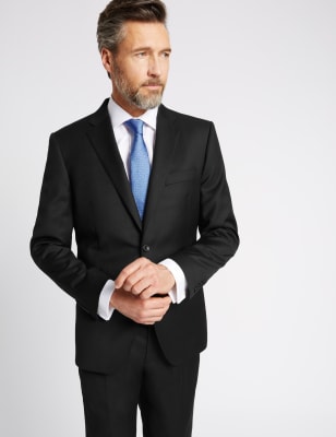 Black Tailored Fit Suit