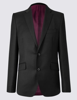 Black Tailored Fit Suit