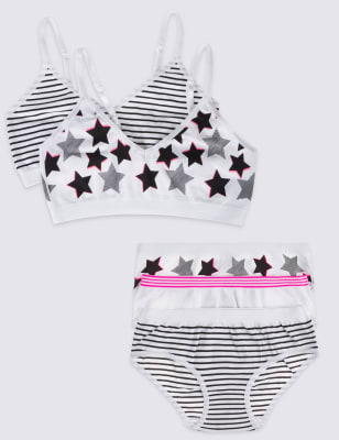 Seamfree Bras & Knickers Set