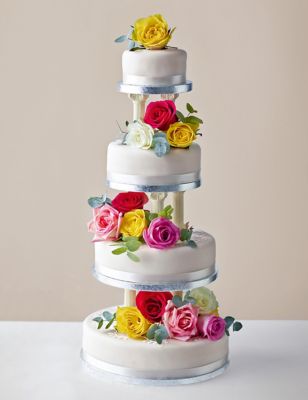 Images of elegant wedding cakes