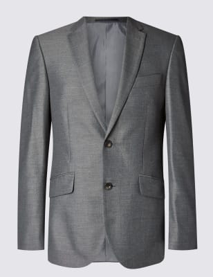 Grey Tailored Fit 3 Piece Suit