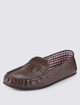 thinsulate leather slippers