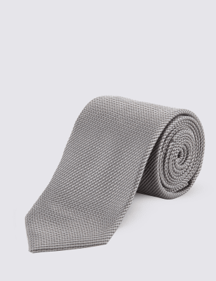 Pure Silk Textured Tie