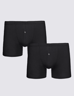 2 Pack Stretch Supima&reg; Cotton Trunks