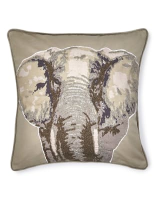 red elephant cushion