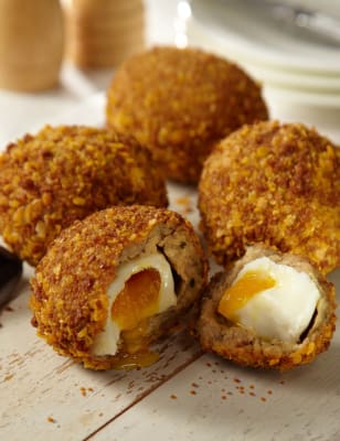 4 Runny Scotch Eggs | M&S