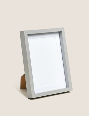 

M&S Collection Wood Photo Frame 5x7 inch - Grey, Grey