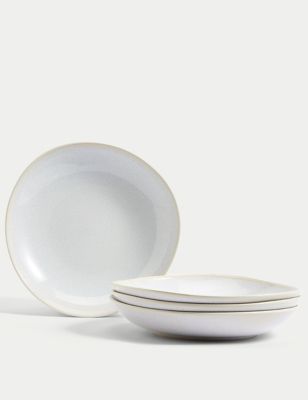 

M&S Collection Set of 4 Argo Pasta Bowls - Natural, Natural