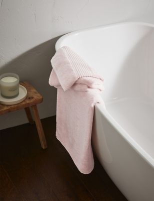 

M&S Collection Egyptian Cotton Luxury Towel - Soft Pink, Soft Pink