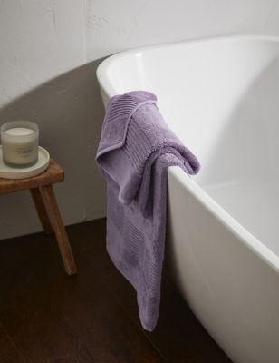 

M&S Collection Egyptian Cotton Luxury Towel - Lavender, Lavender