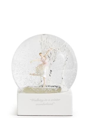 Ballerina Snow Globe | M&S