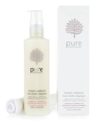 Daily Skincare Instant Radiance Hot Cloth Cleanser 200ml