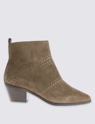 m&s flat ankle boots