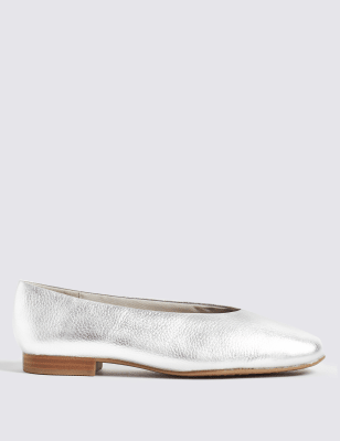 m&s ballerina pumps