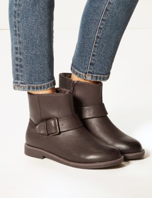 m&s beige boots