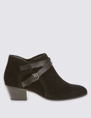 wide fit ankle boots m&s
