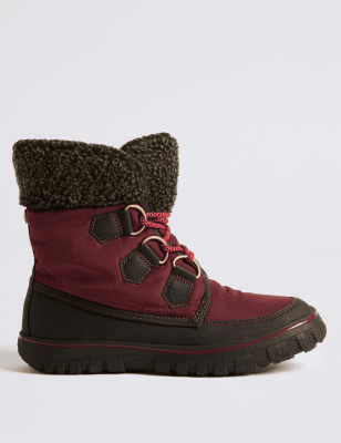 lace up boots m&s