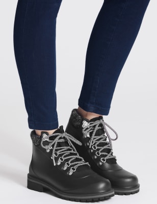 m and s block heel ankle boots