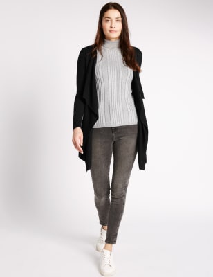 Longline Waterfall Cardigan