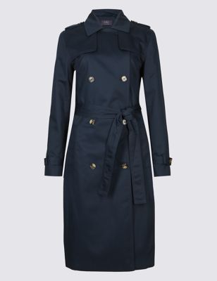 Image result for Pure Cotton Longline Trench with Stormwear