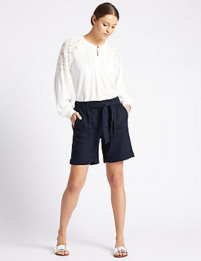 Womens Shorts | Ladies Denim, Chino & Cargo Shorts | M&S