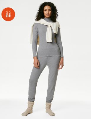 

Womens M&S Collection Heatgen™ Medium Thermal Fleece Joggers - Grey, Grey