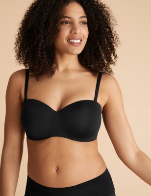 

Womens BODY Padded Non-Wired Multiway Bra A-E - Black, Black