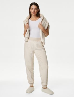 

Womens M&S Collection Fleece Lounge Joggers - Ivory, Ivory