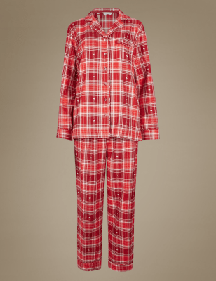 Cotton Rich Checked Pyjamas