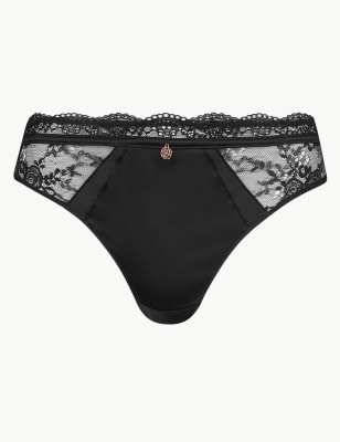 Terracotta spot mesh high leg knicker 6 1 women india