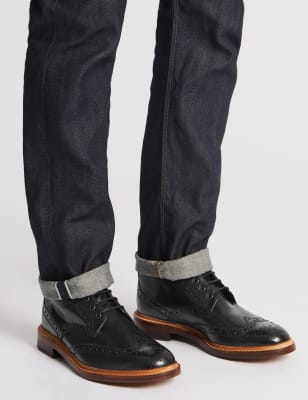 lace up boots m&s