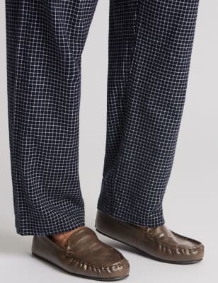 Borg Moccasin Slippers with Thinsulate&trade;