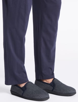 m&s mens mule slippers