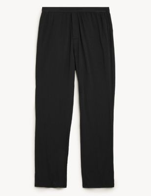 

Mens Autograph Supima® Cotton Blend Supersoft Pyjama Bottoms - Black, Black