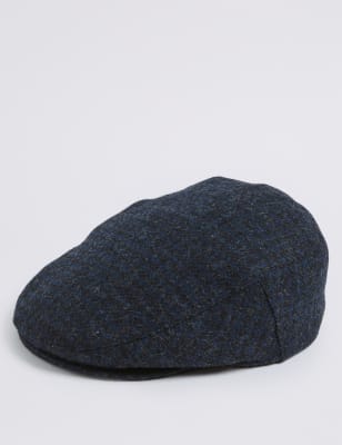 Pure Wool Flat Cap with Stormwear&trade;
