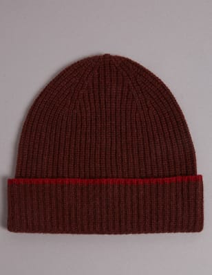 Pure Cashmere Beanie Hat