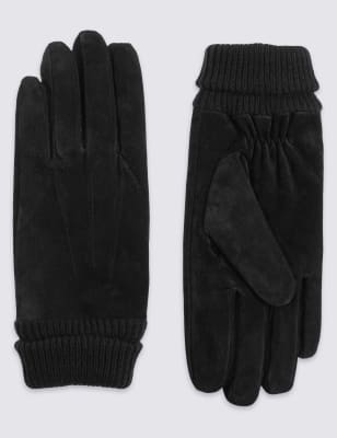Suede Cuff Gloves with Thinsulate&trade;