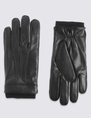 Leather Gloves with Thinsulate&trade;