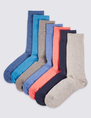 7 Pairs of Cool & Freshfeet&trade; Socks