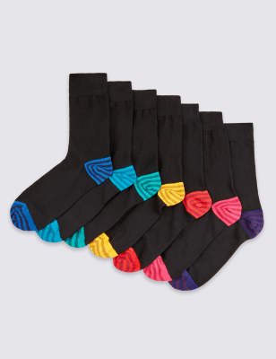 7 Pairs of Cool & Freshfeet&trade; Socks
