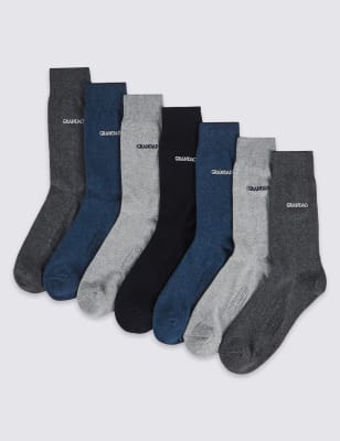 7 Pairs of Cool & Freshfeet&trade; Cotton Rich Socks