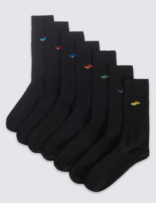 7 Pairs of Cool & Freshfeet&trade; Socks